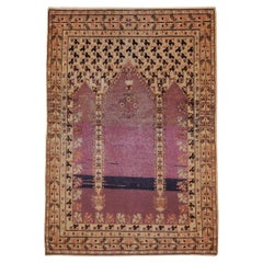 Early 20th Century Turkish Sivas Throw Rug