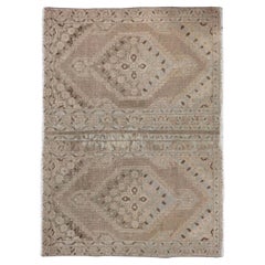 Early 20th Century Persian Tabriz Throw Rug