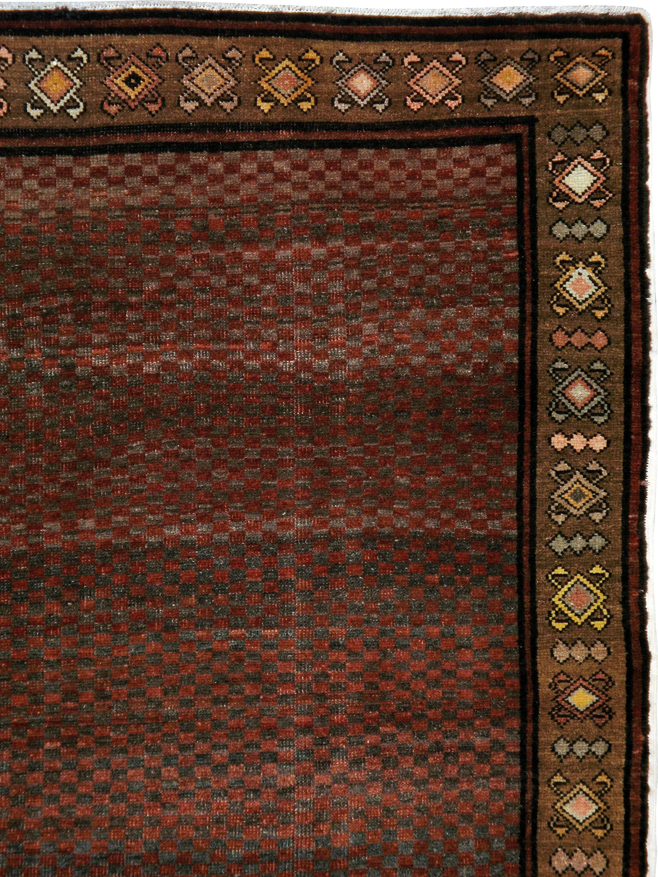 Hand-Woven Vintage Turkish Anatolian Rug For Sale