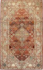 Antique Persian Kashan Rug