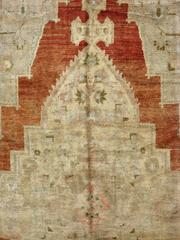 Galerie Shabab Collection Mid-20th Century Turkish Oushak Rug