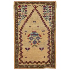 Antiker türkischer Ghiordes-Teppich