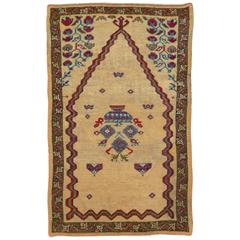 Antique Turkish Ghiordes Rug 1