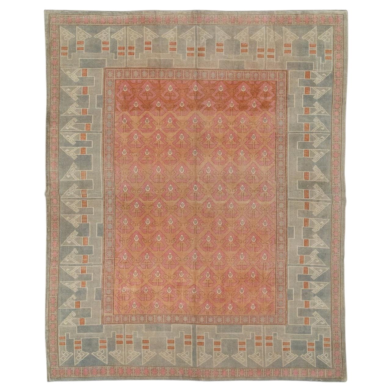 Galerie Shabab Collection Mid-20th Century Turkish Anatolian Room Size Carpet
