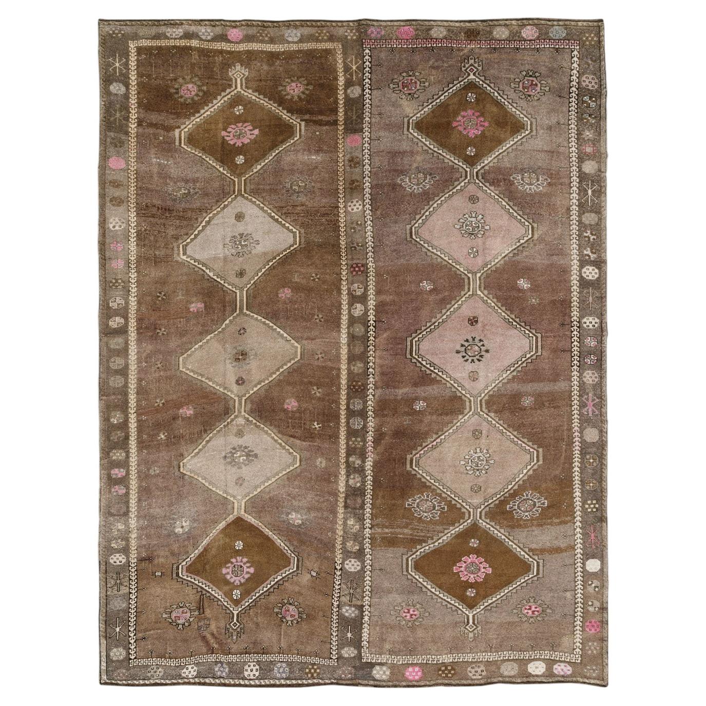 Galerie Shabab Collection Mid-20th Century Turkish Anatolian Room Size Carpet