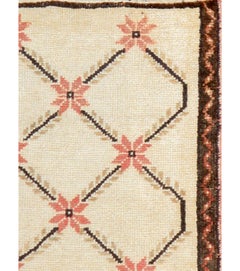 Colección Galerie Shabab Alfombra turca de Anatolia de mediados del siglo XX