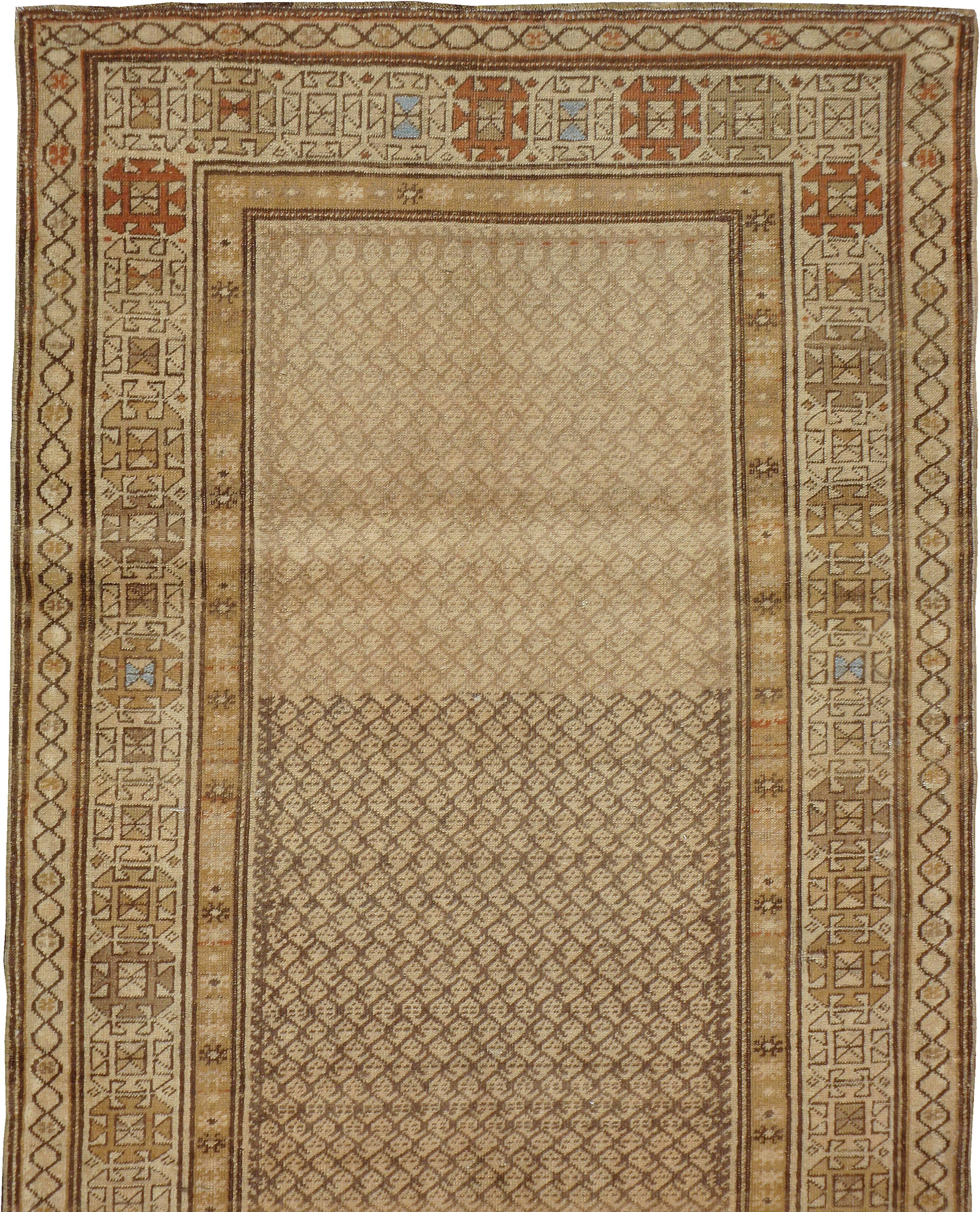 Hand-Woven Antique Persian Kurd Rug For Sale