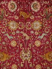 Antique Indian Lahore Rug