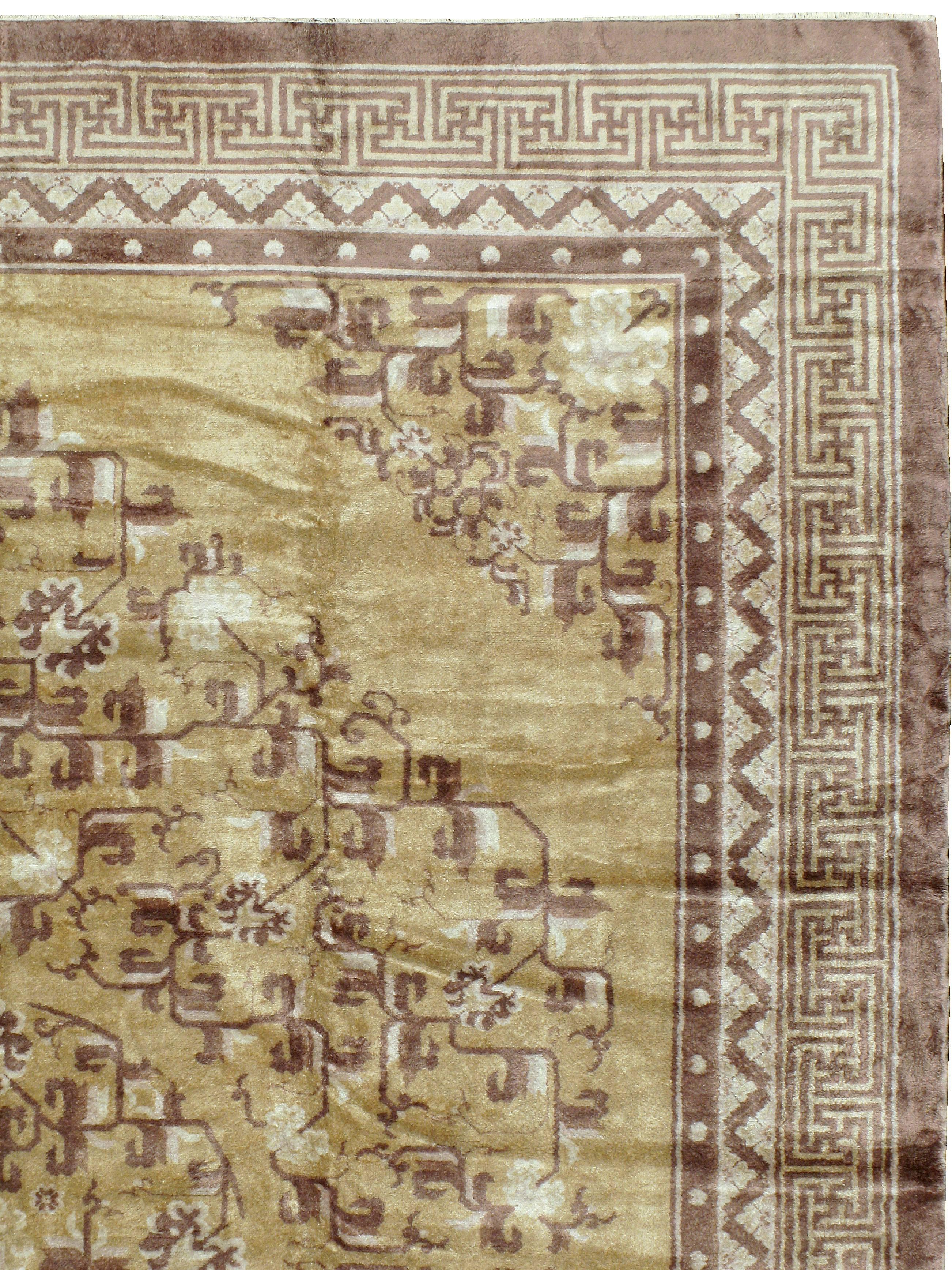 chinese silk rug value