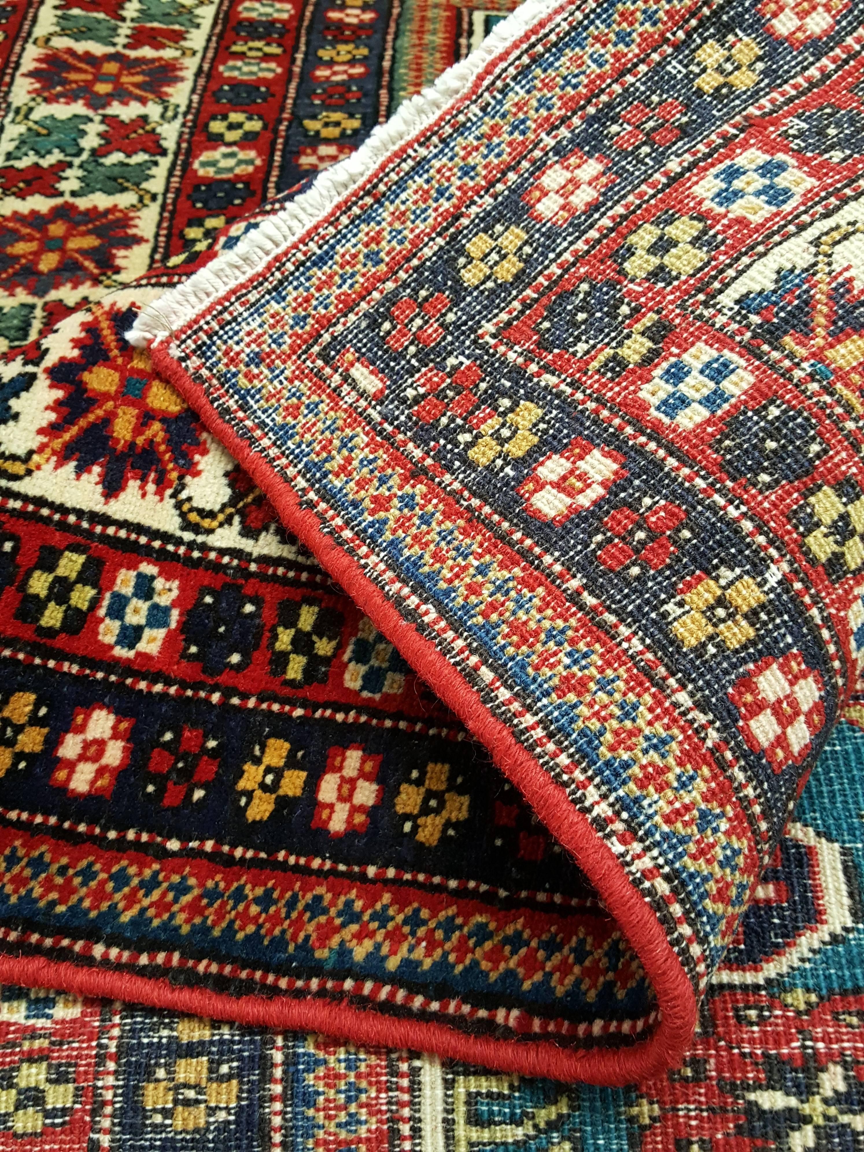Hand-Woven Vintage Persian Tabriz Rug