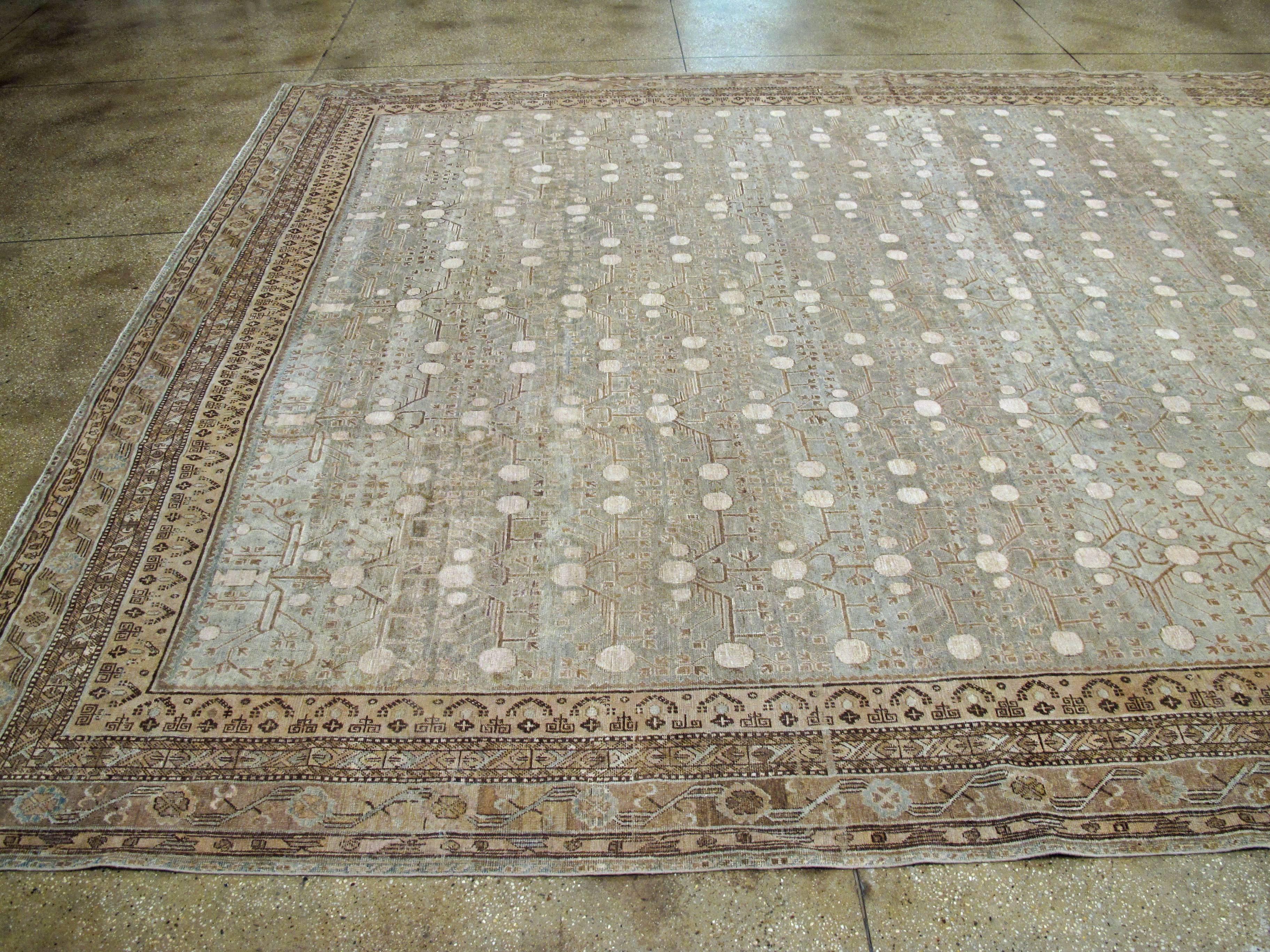 20th Century Antique East Turkestan Khotan Rug