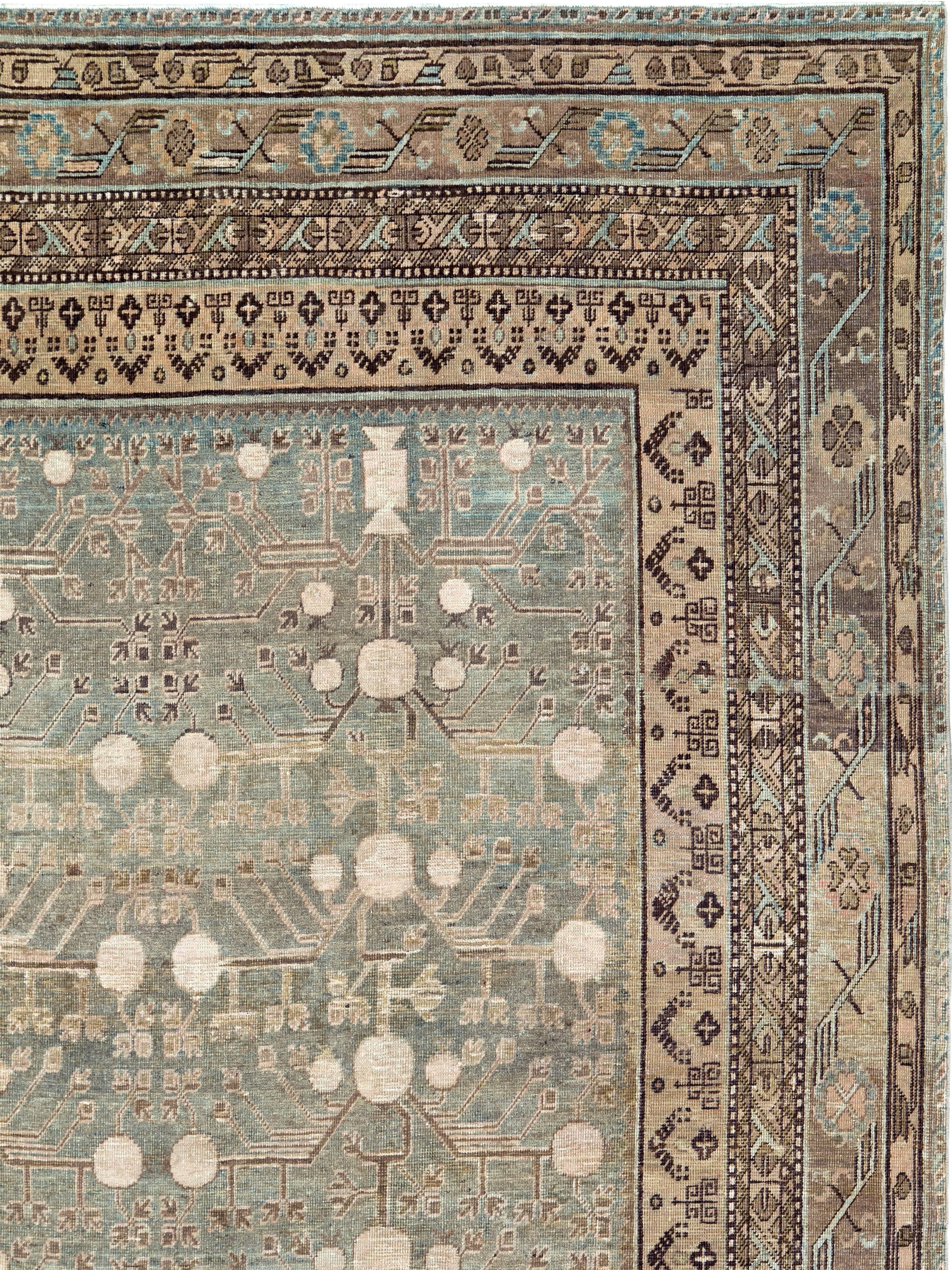 East Turkestani Antique East Turkestan Khotan Rug