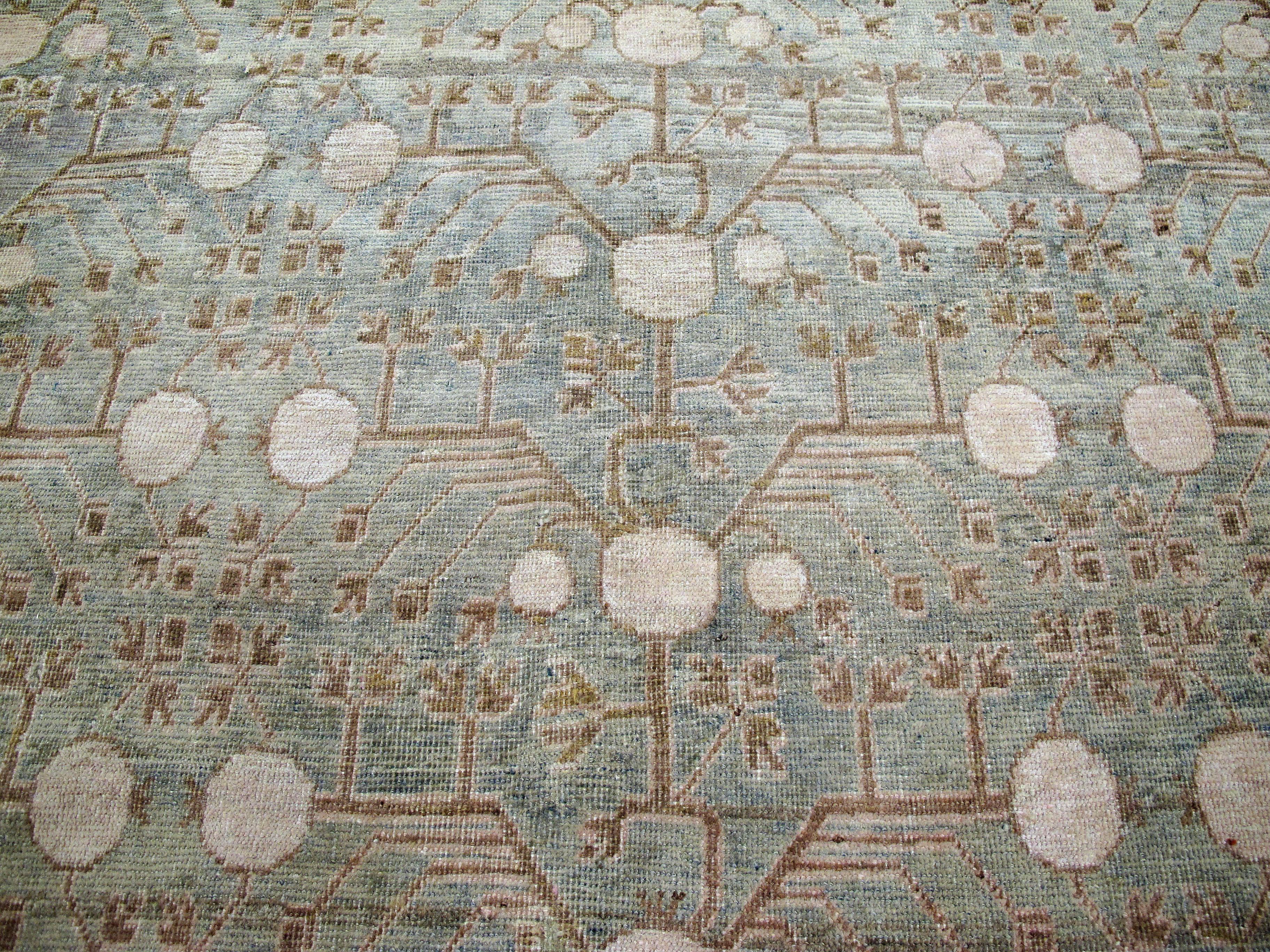 Wool Antique East Turkestan Khotan Rug