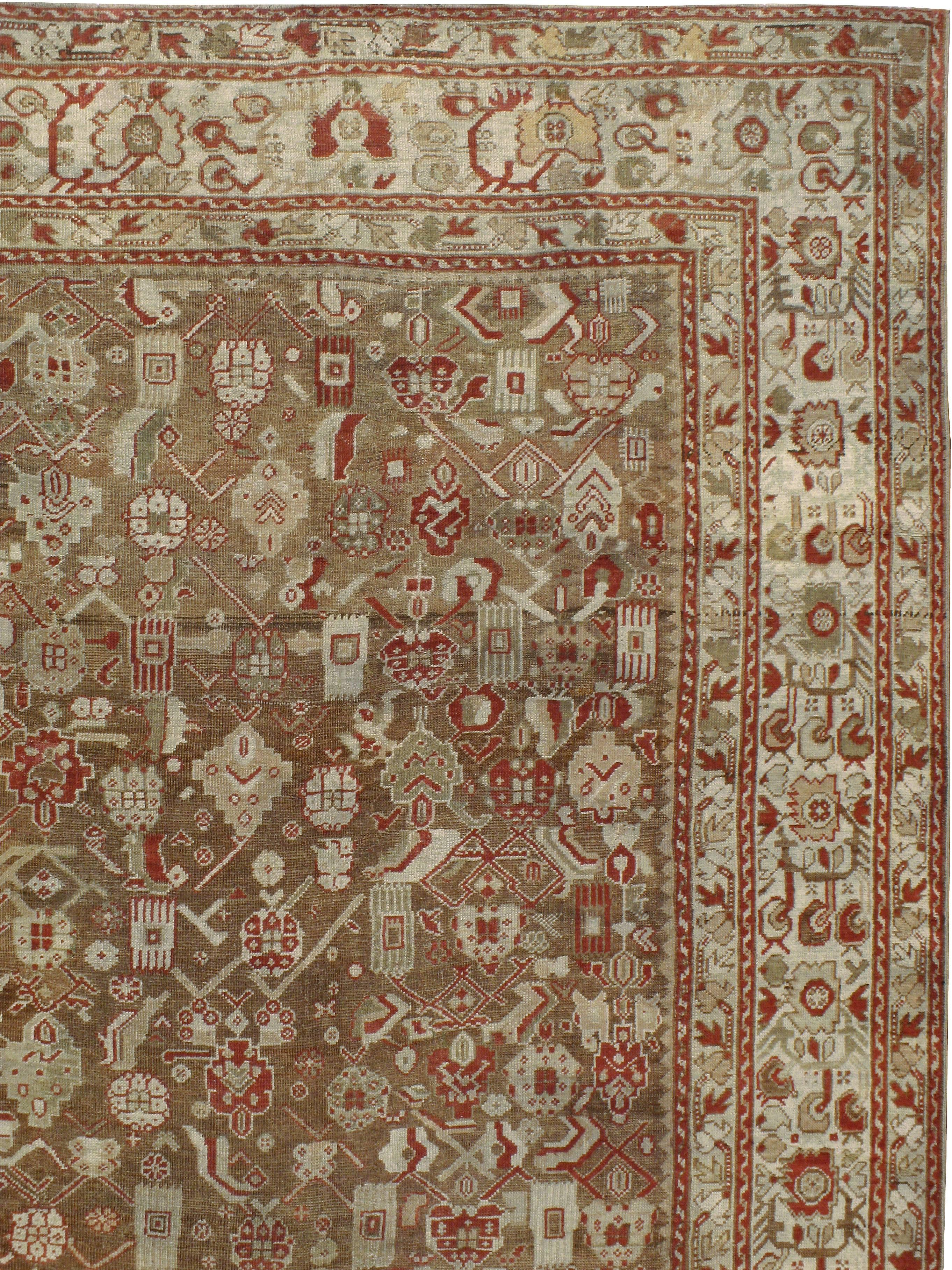 Antique Turkish Ghourdes Carpet In Good Condition For Sale In New York, NY