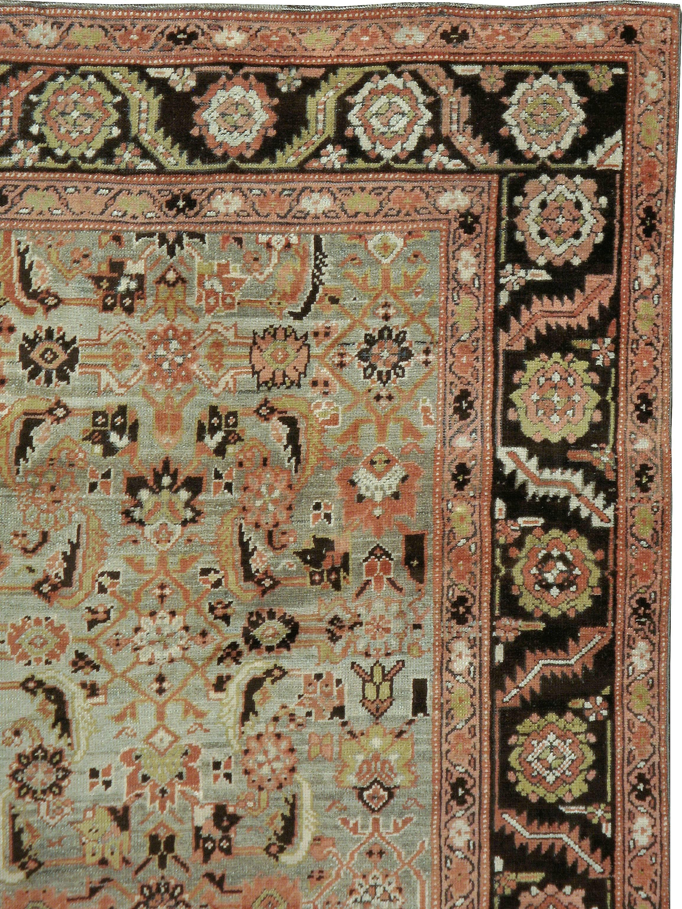 Hand-Woven Antique Russian Karabagh Rug For Sale