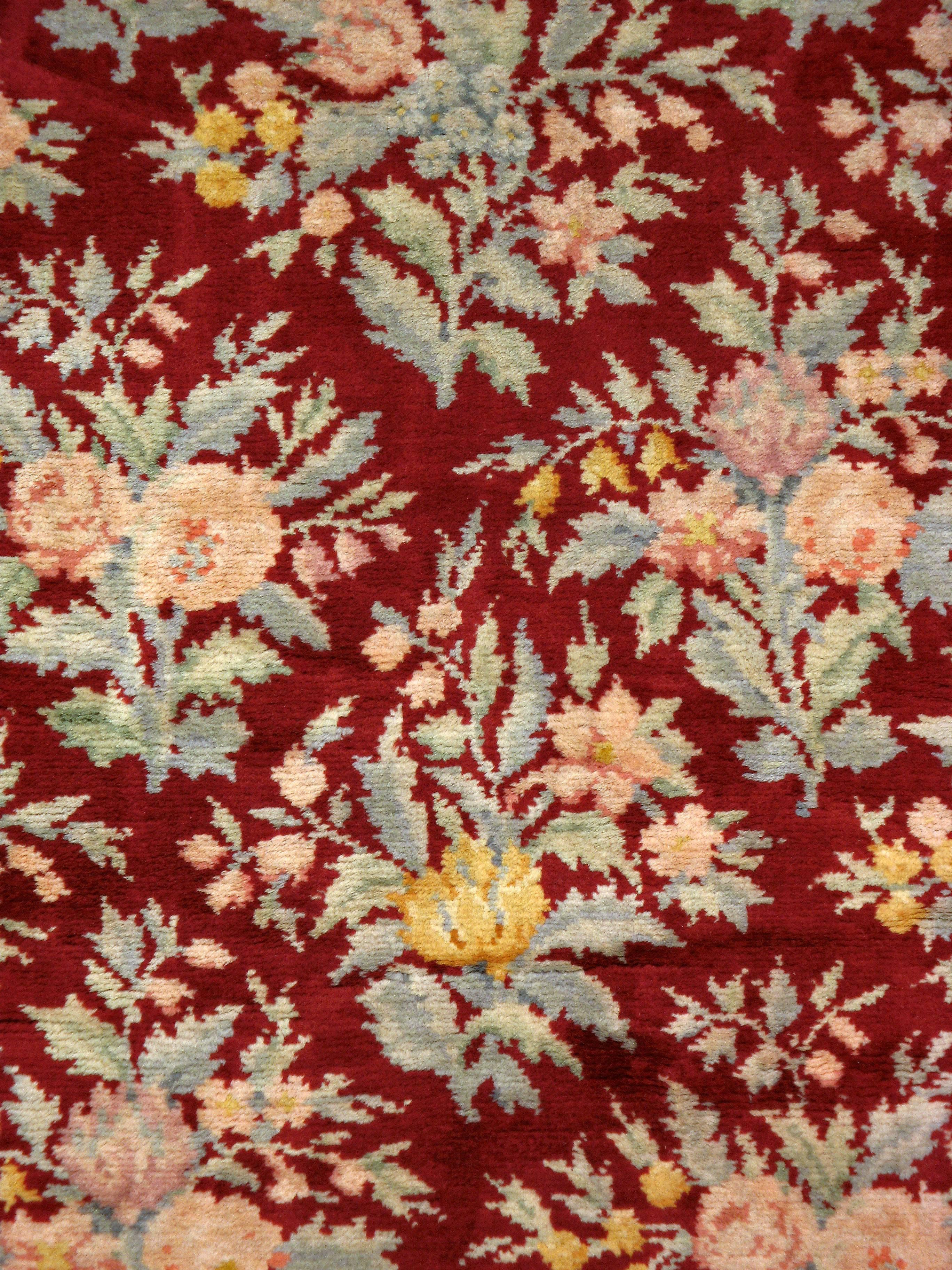 A second quarter 20th century Spanish Savonnerie carpet.