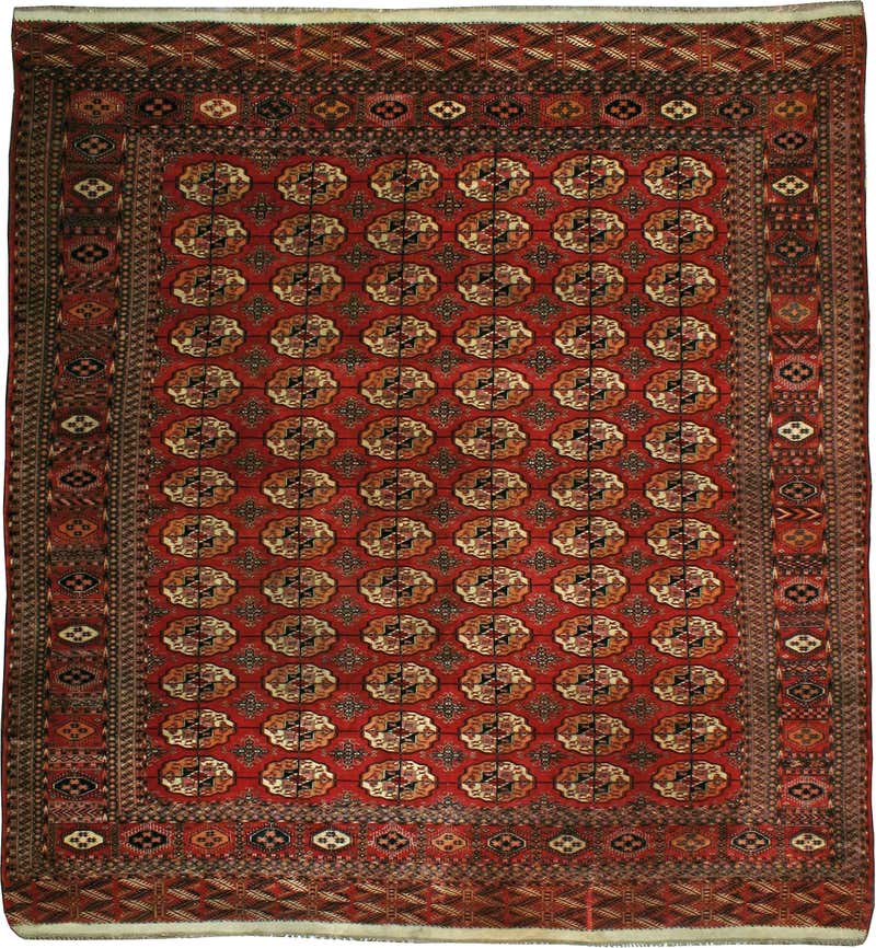 Antique Turkmen Tekke Rug For Sale at 1stDibs