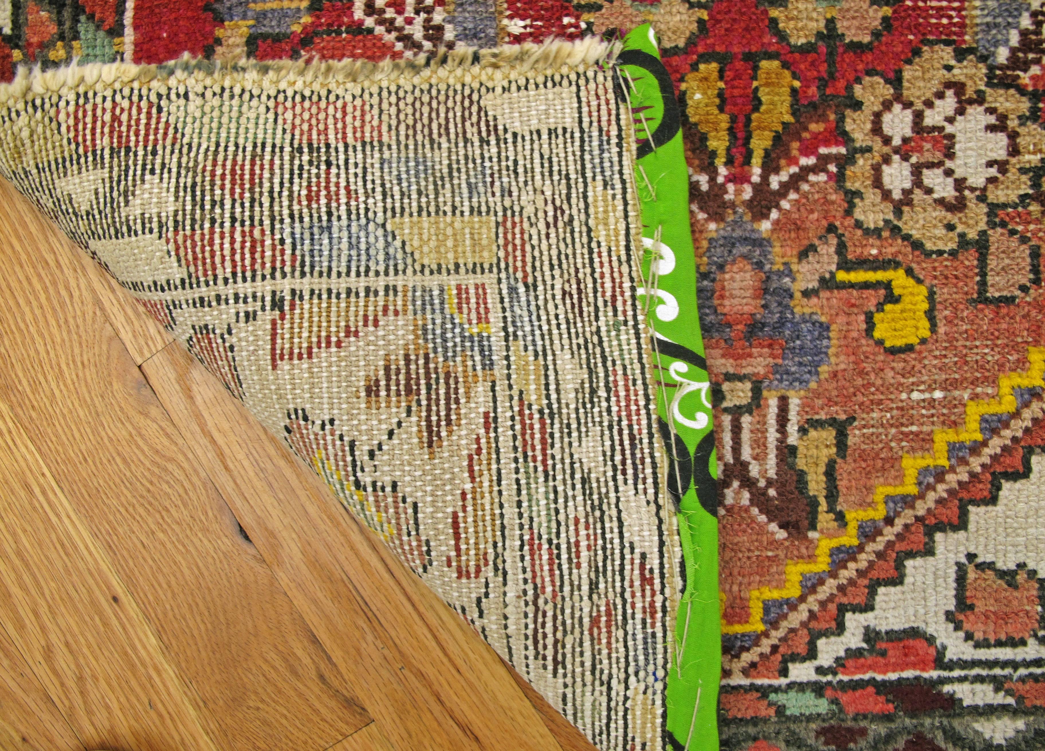 Tissé à la main Tapis persan Malayer vintage en vente