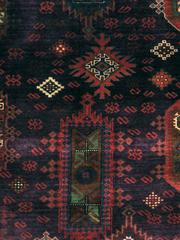 Galerie Shabab Collection Antique Indian Agra Rug Accent Rug