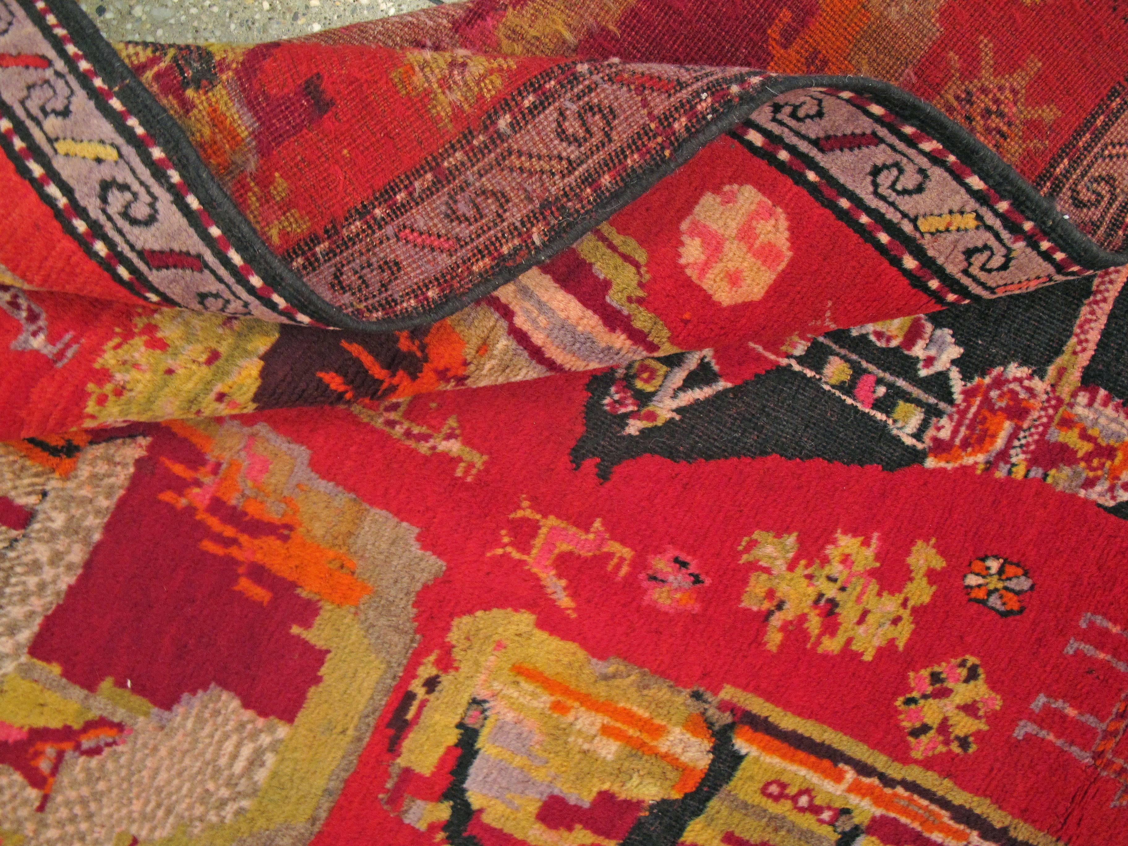 Tapis caucasien ancien du Caucase Karabagh en vente 3