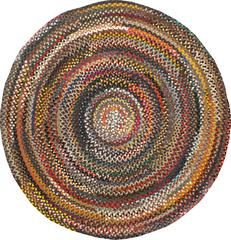 Vintage American Braid Rug