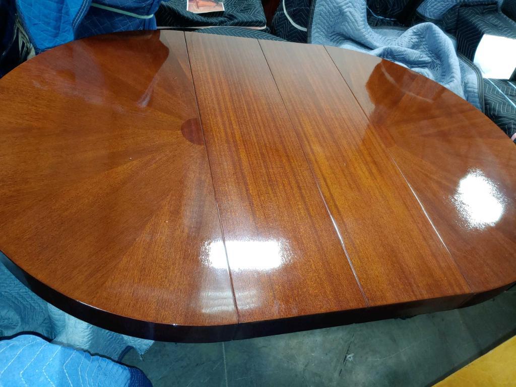 Mahogany Round Widdicomb Dining Table Designed in 1938 For Sale