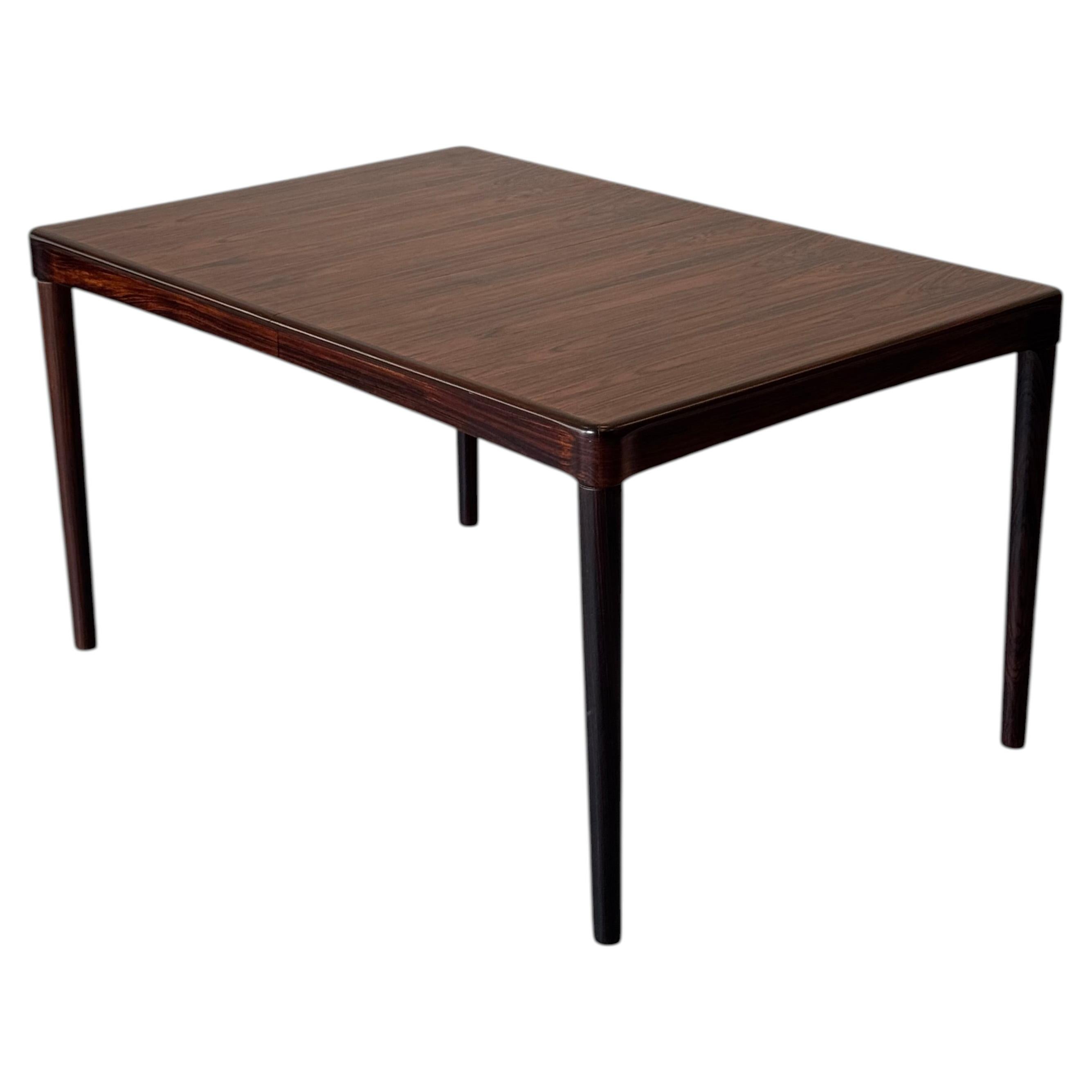 1960s H.W. Klein Extendable Dining Table for Bramin in Rosewood For Sale