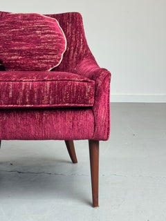 1960s Kroehler “Avant” Lounge Chair in Patterned Upholstery, USA.