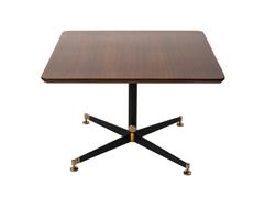 Ignazio Gardella T5 Adjustable Height Cocktail or Game Table in Cherry