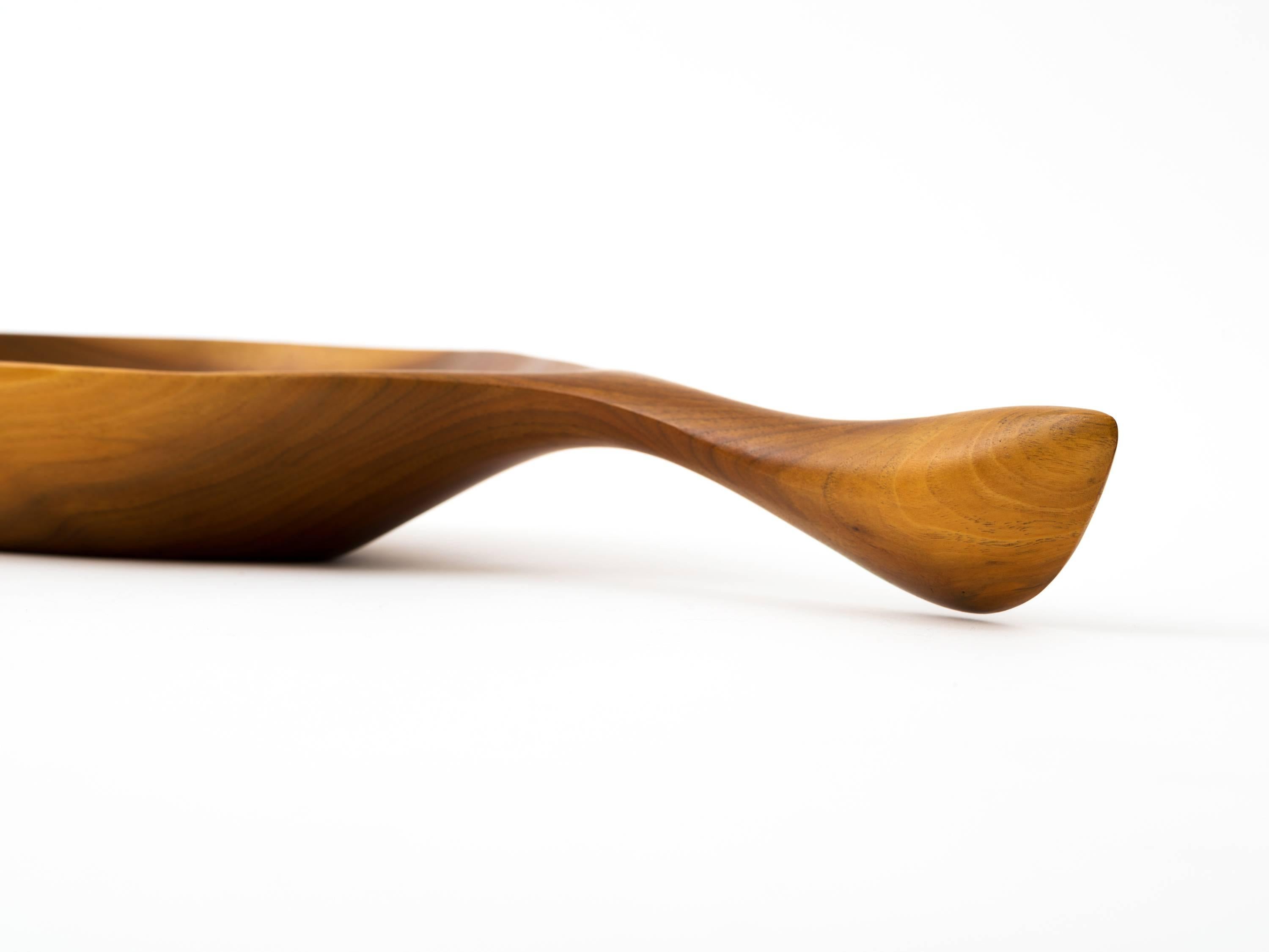 Emil Milan Large Sculptural Bowl with Handle, 1976 1