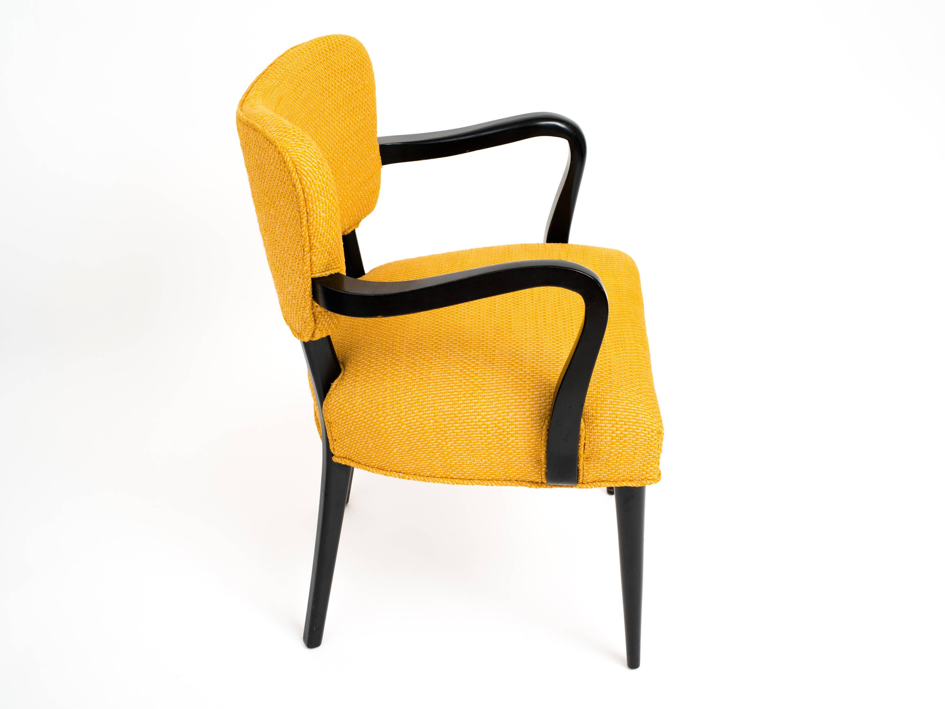 Pair of 1960s Modern Armchairs or Side Chairs in the Manner of Gilbert Rohde 1