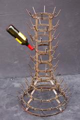 French Bottle Tree or Wine Bottle Drying Rack