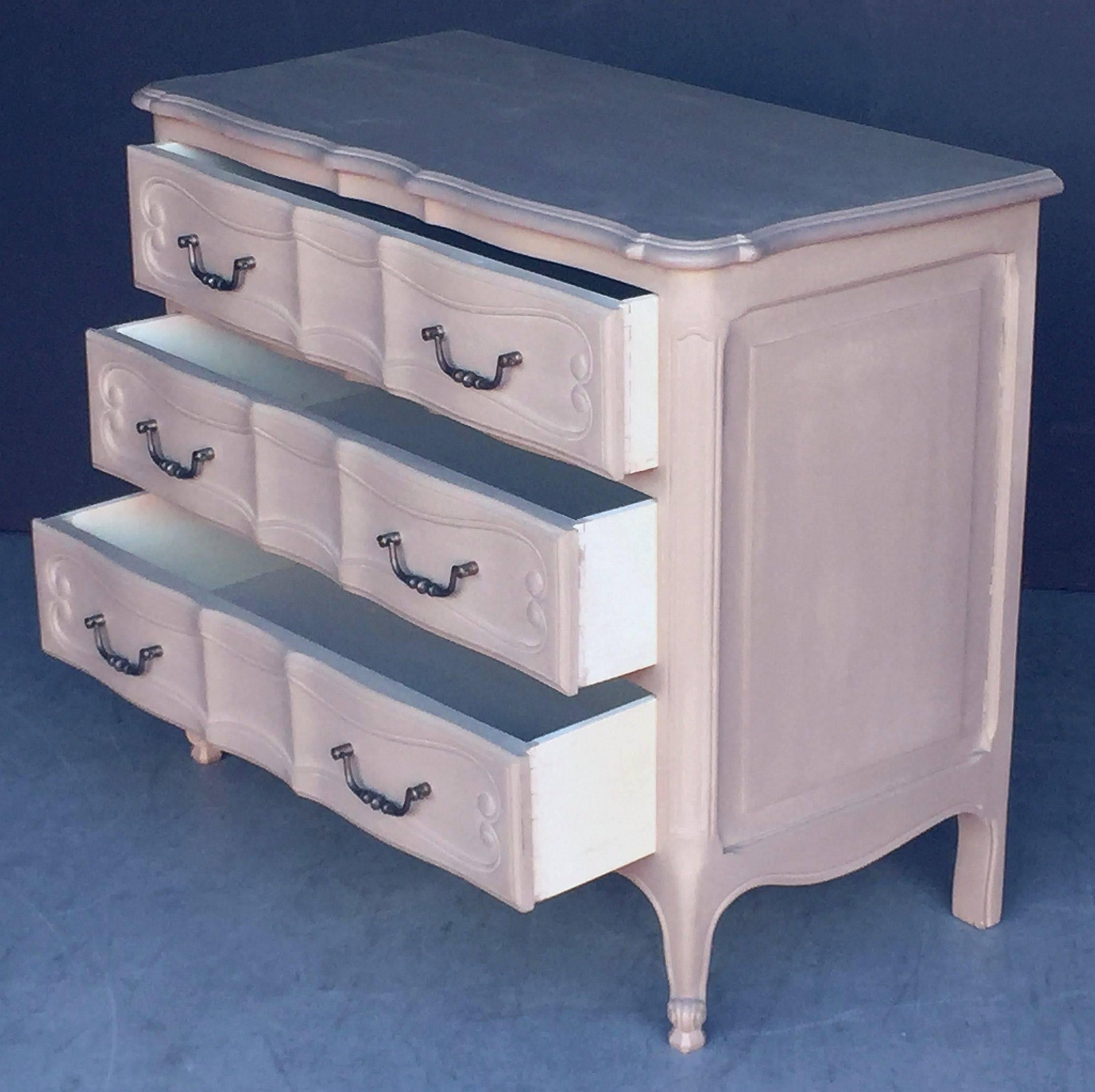 20th Century Painted French Chest of Drawers