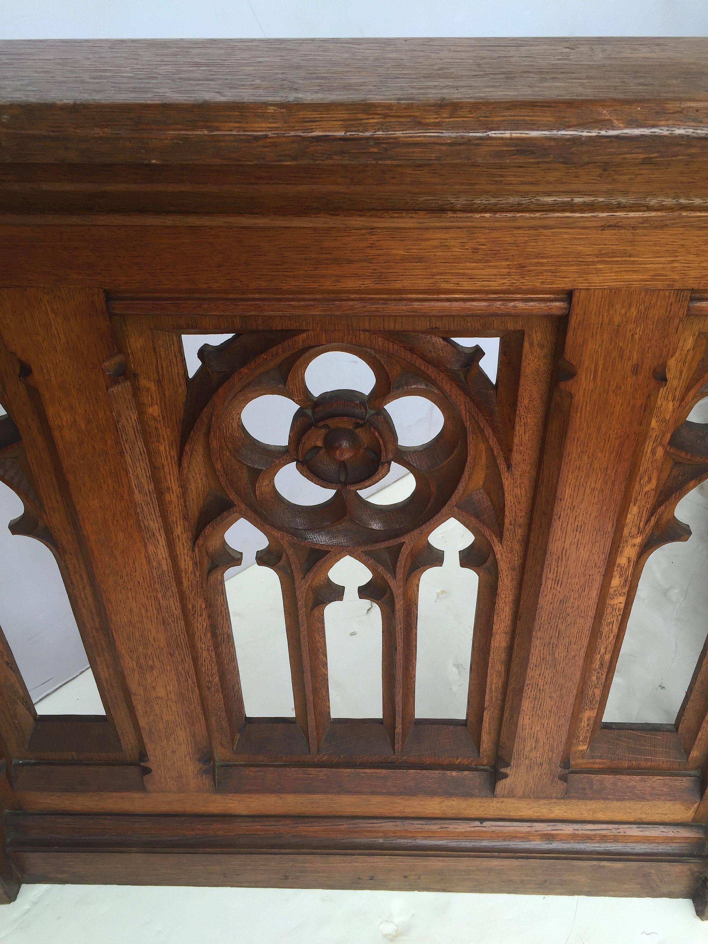 French Gothic Balustrades or Architectural Baluster Railings 2