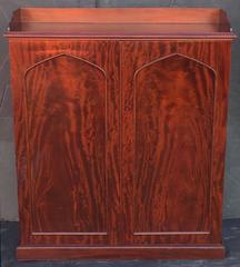 Estate Compendium or Collector's Cabinet of Mahogany from England
