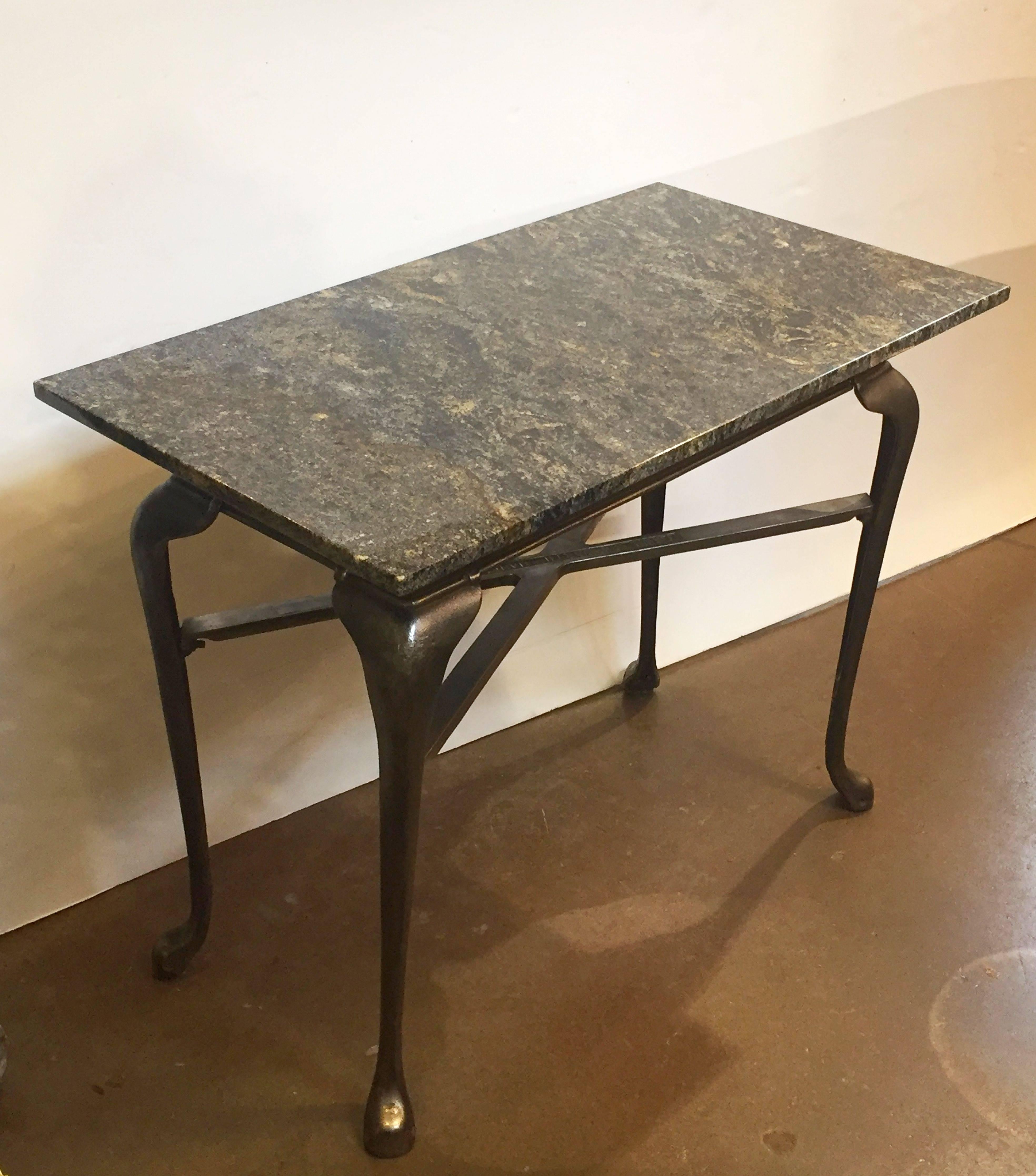 granite top bistro table