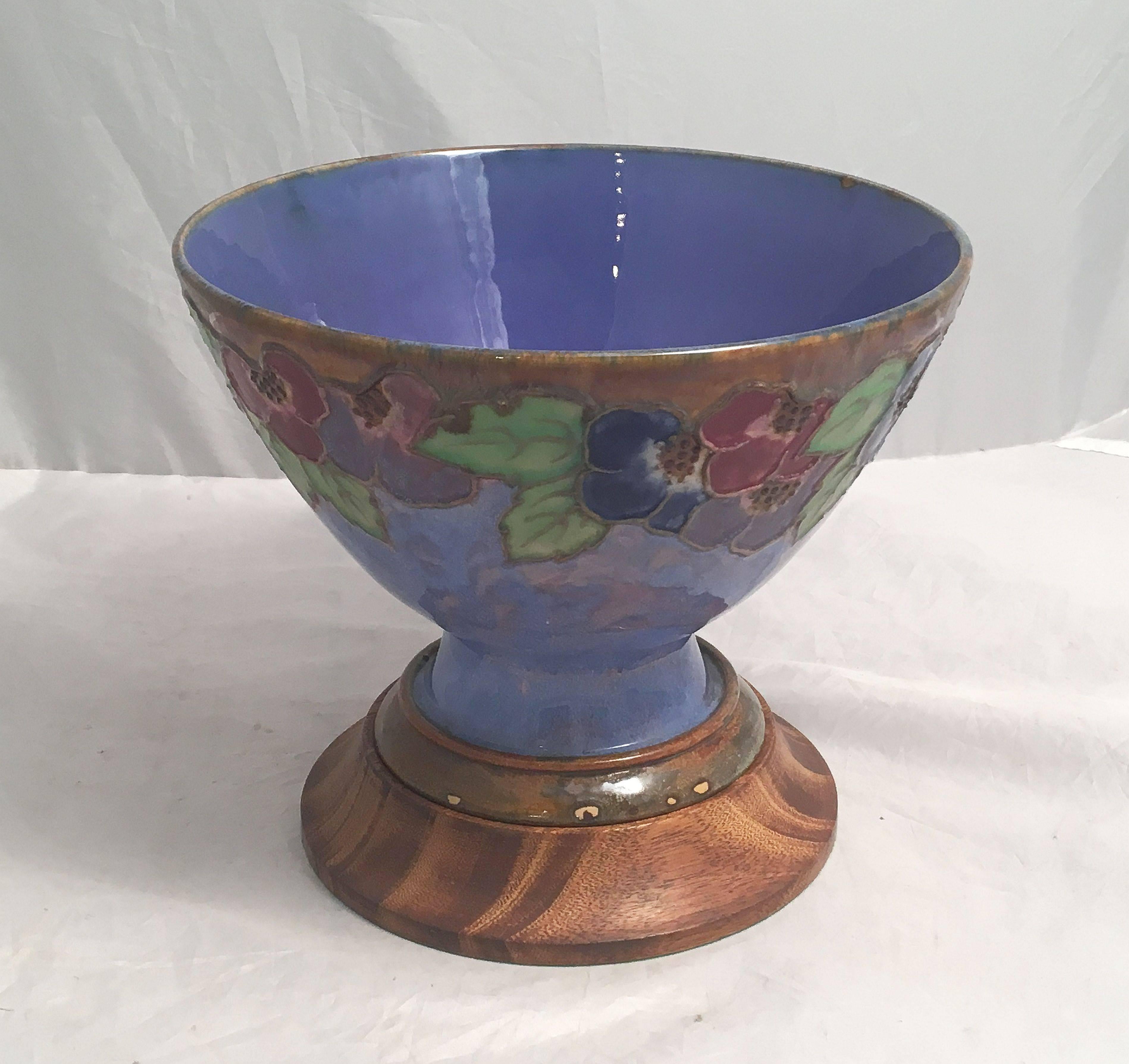 Royal Doulton Schale und Vase aus der Zeit des Arts and Crafts (Englisch) im Angebot