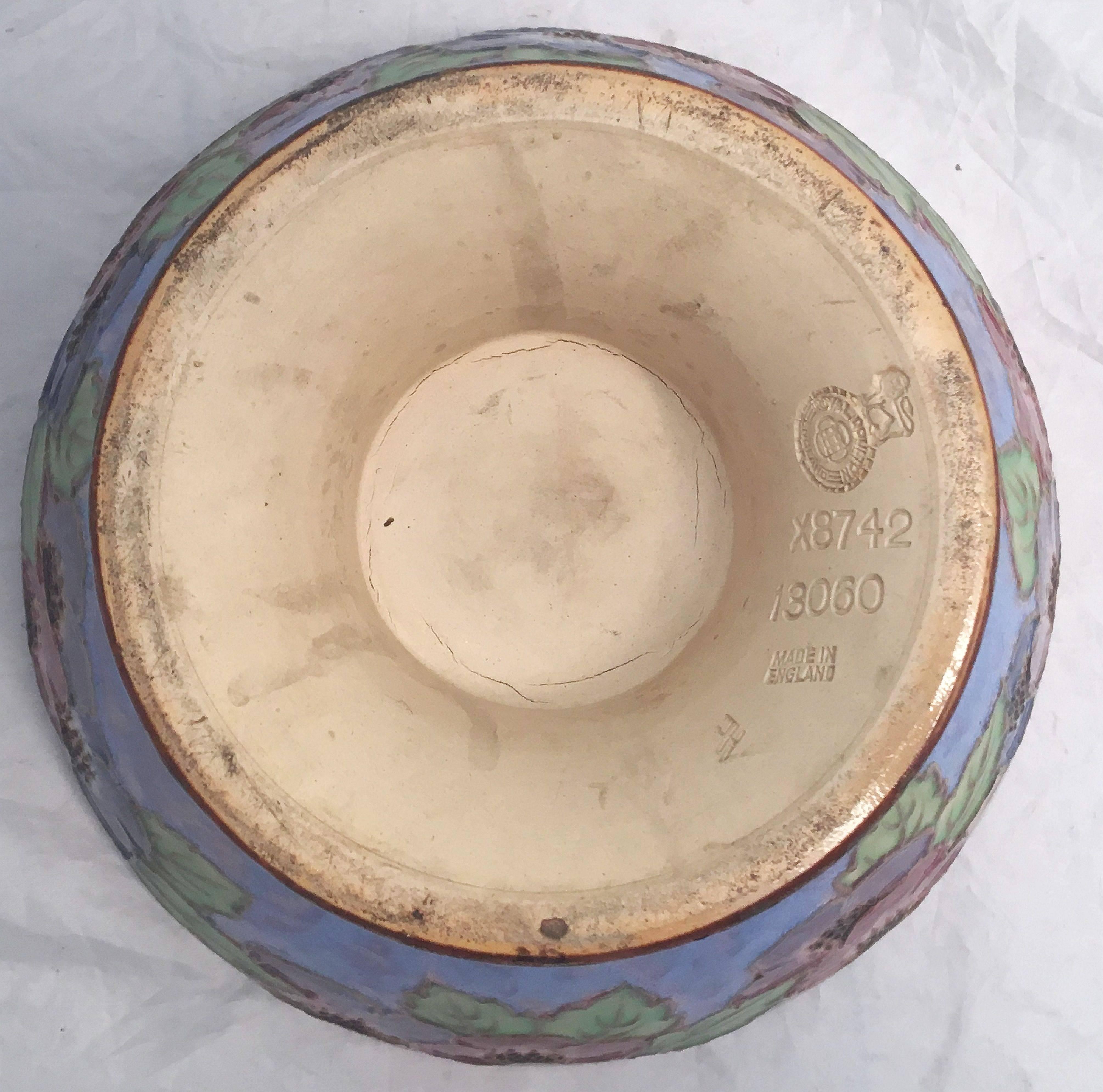 Royal Doulton Schale und Vase aus der Zeit des Arts and Crafts im Angebot 2
