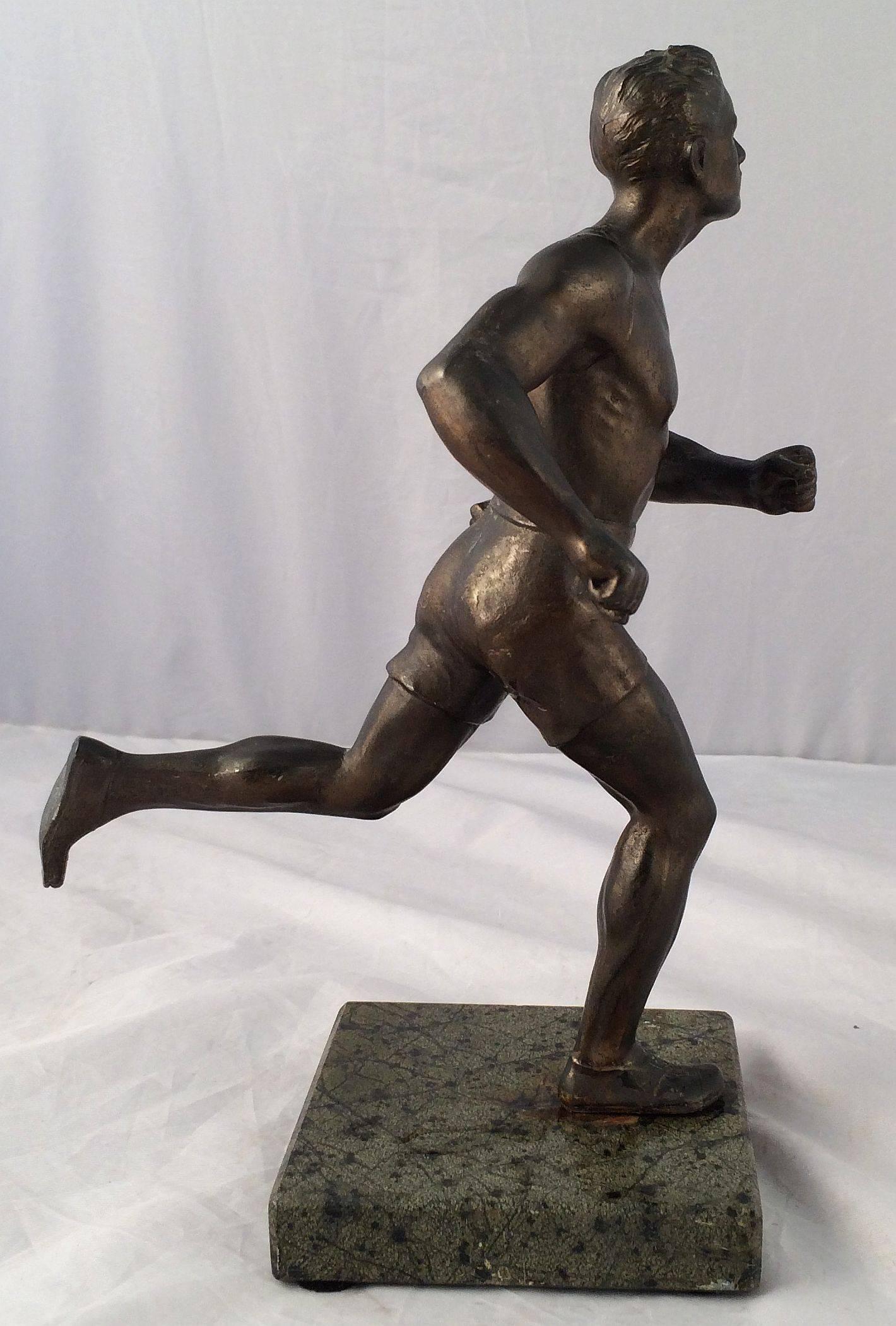 running man sculpture
