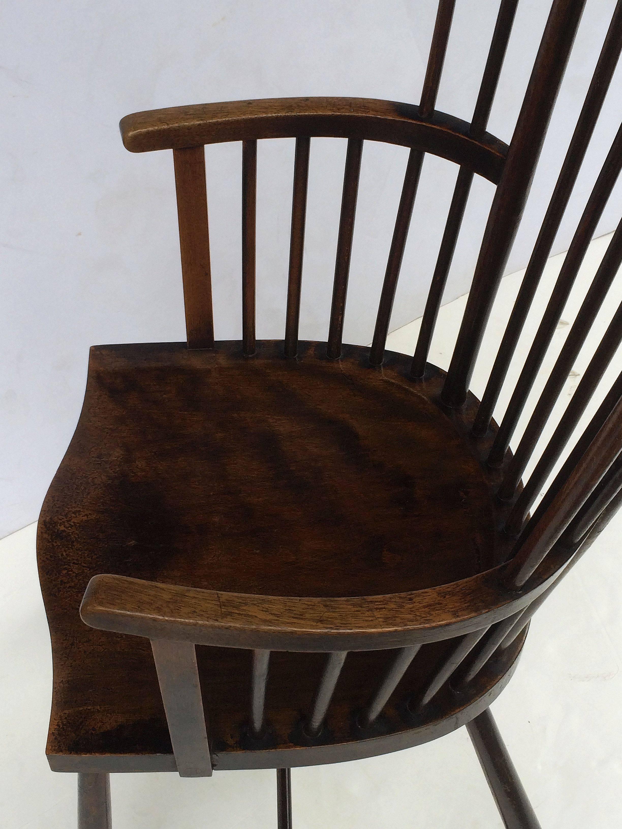 Wood Arts and Crafts Windsor Chair by Liberty & Co. 
