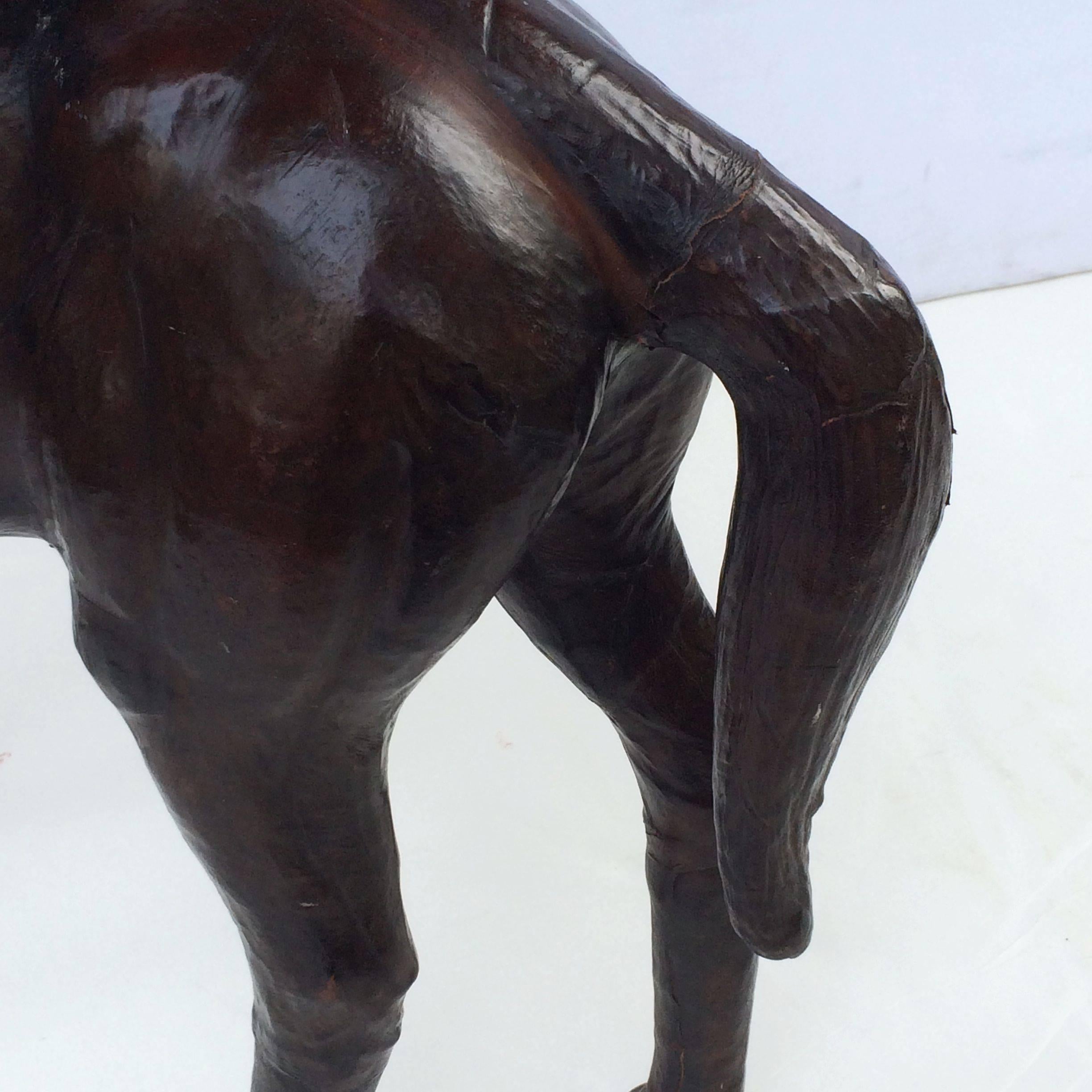 French Leather Horse Model 1