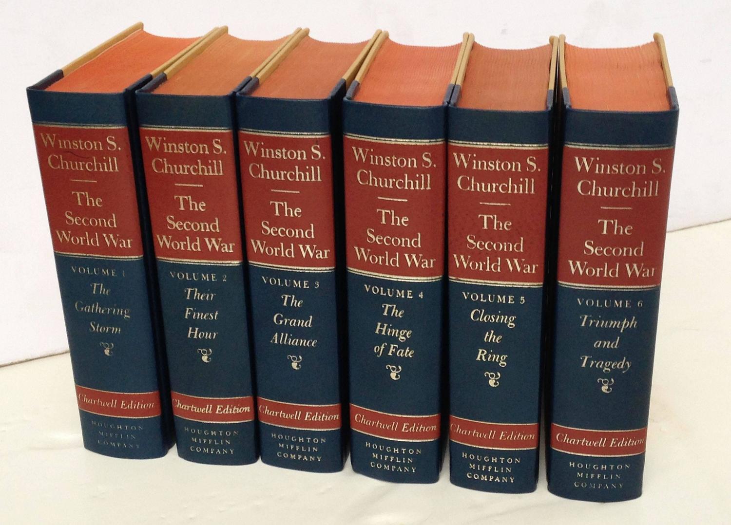 "The Second World War," Chartwell Edition by Winston Churchill at 1stdibs