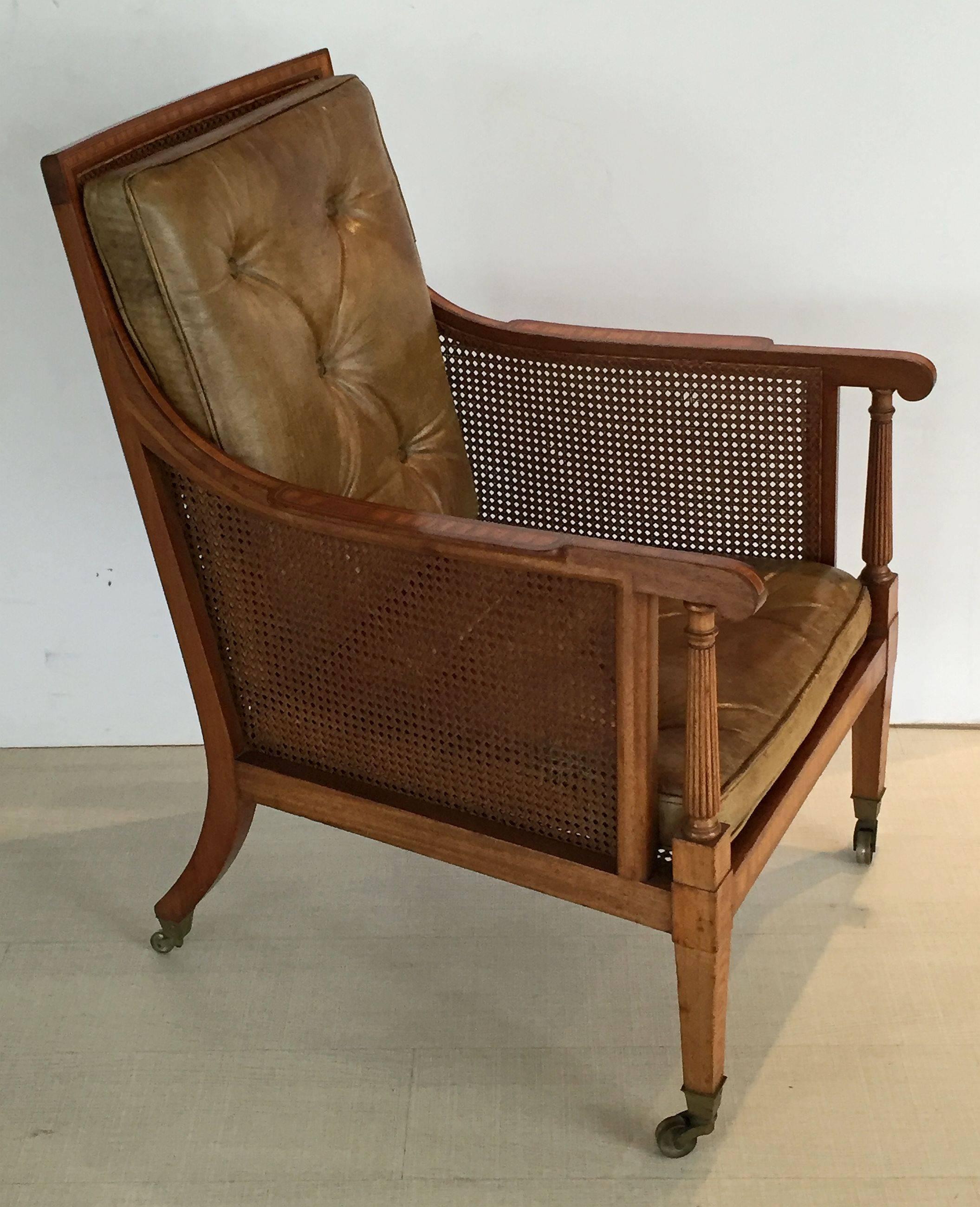 bergere library chair