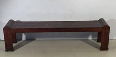 English Long Bench in the Gothic Style