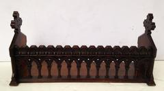 English Ecclesiastical Book Trough in the Gothic Style