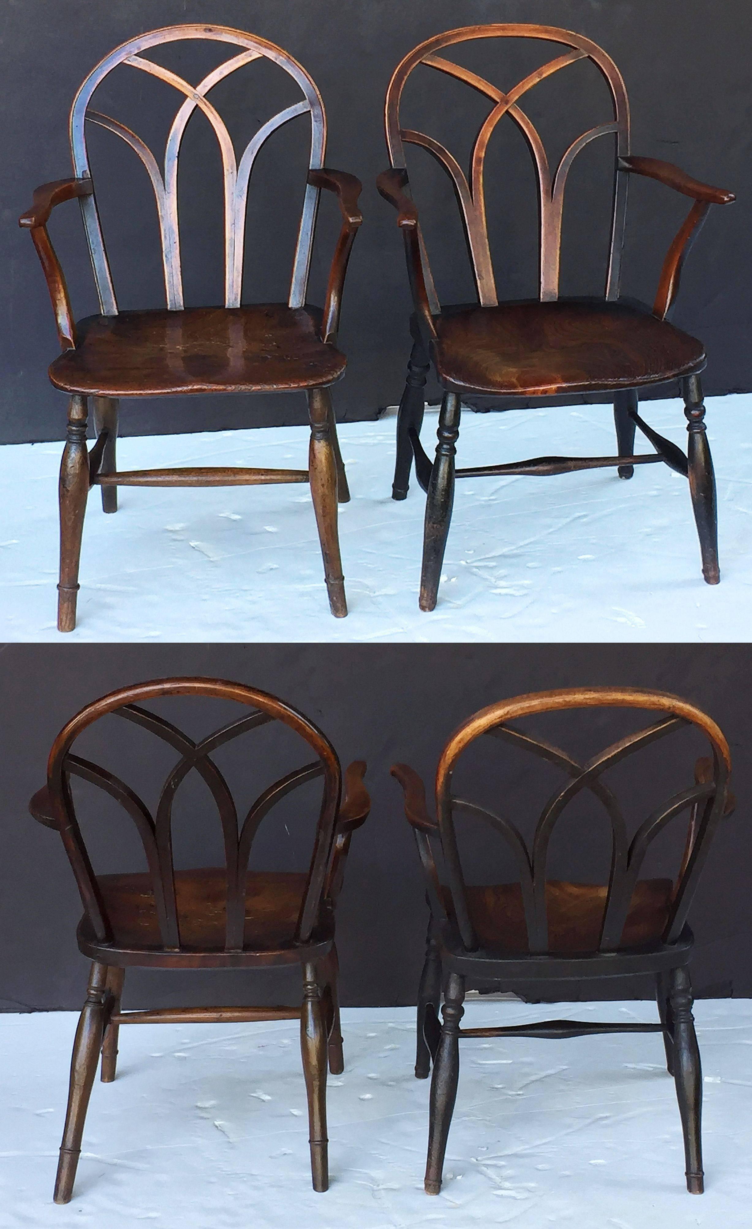 18th Century and Earlier English Ash Lowback Windsor Chairs 'Individually Priced'