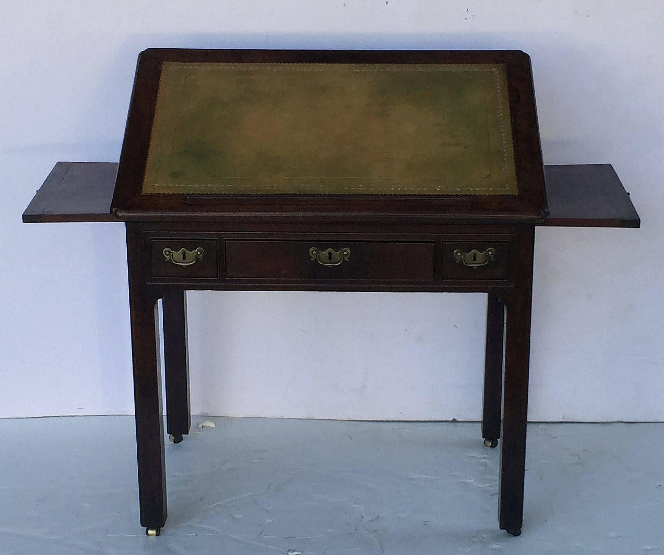 Embossed English Architect's Table from the Georgian Era