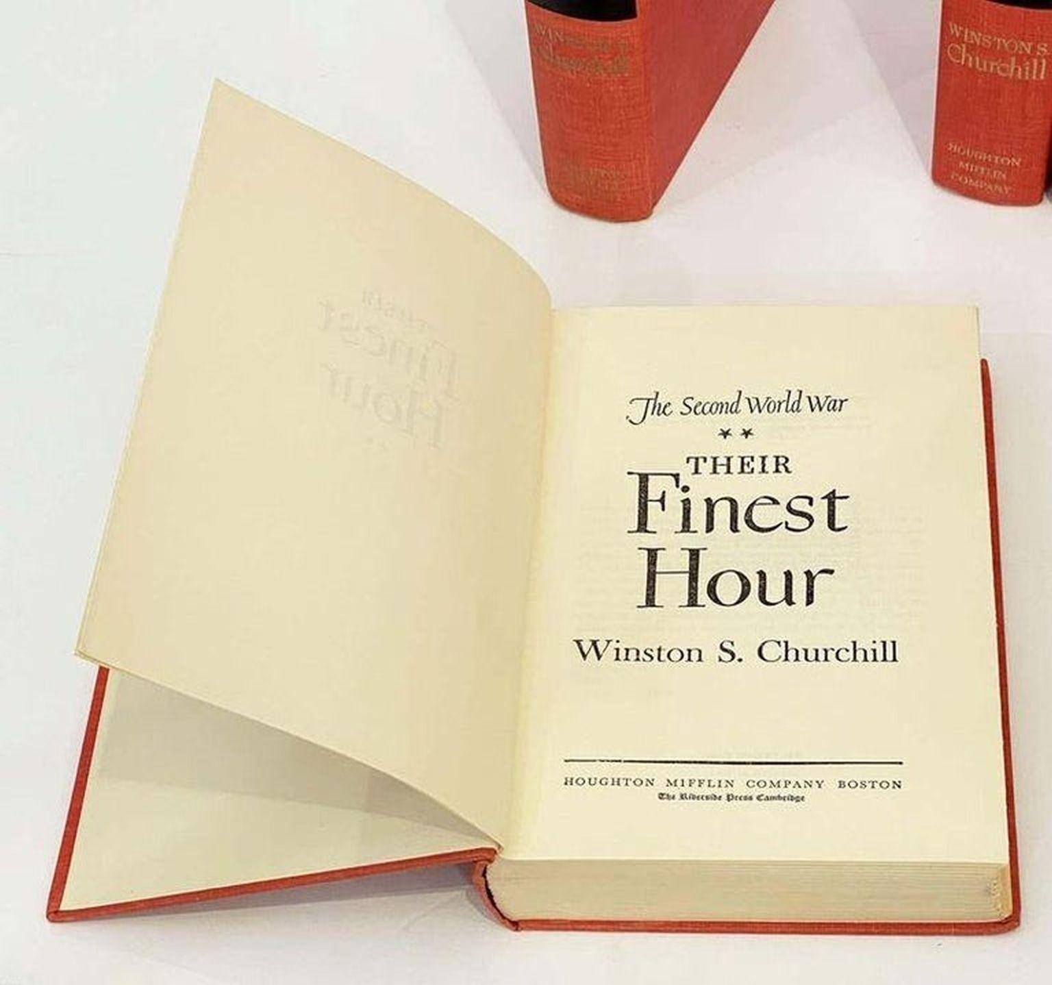 « La Seconde Guerre mondiale » de Winston Churchill en vente 3