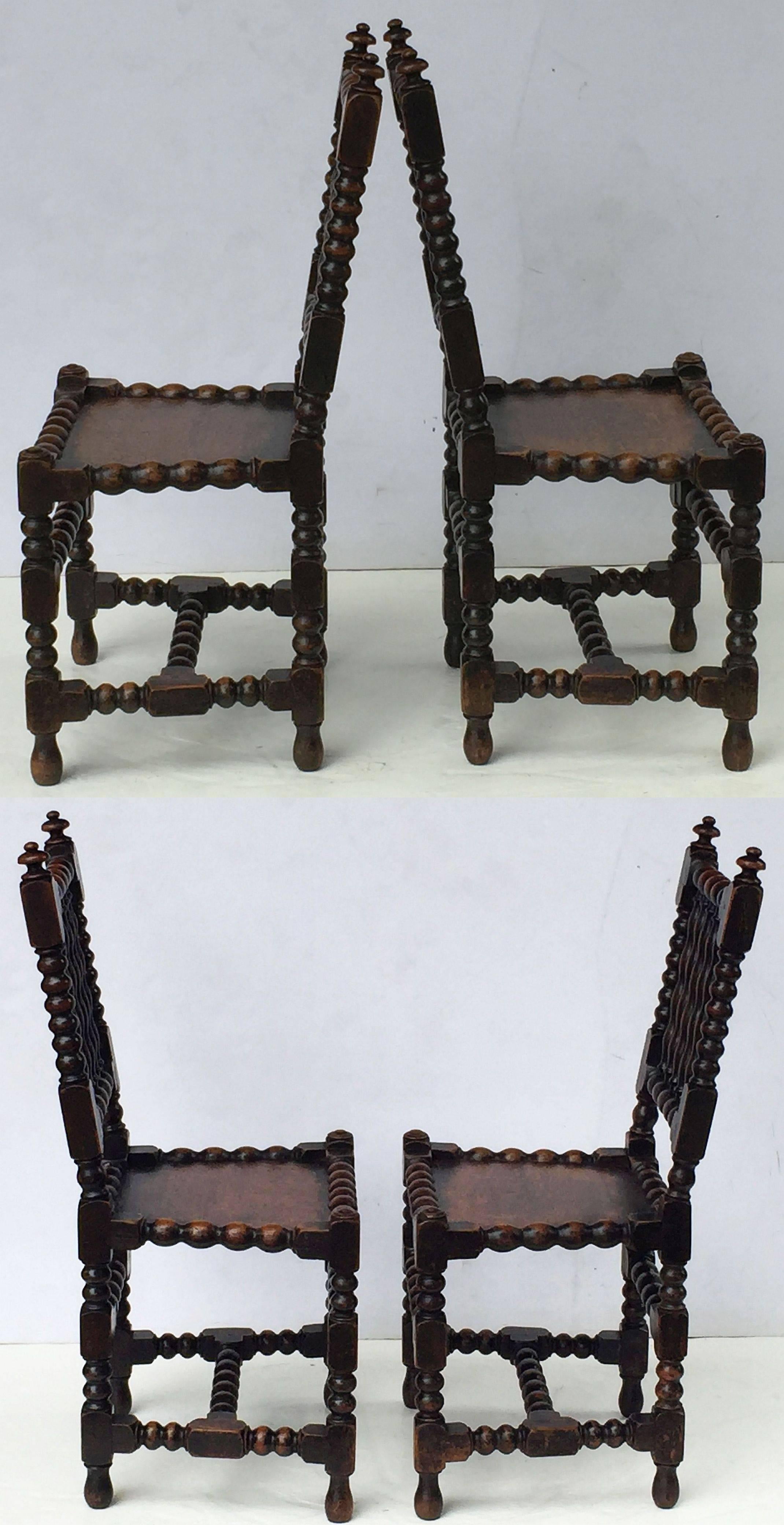 English Bobbin Chairs from the Georgian Era 3