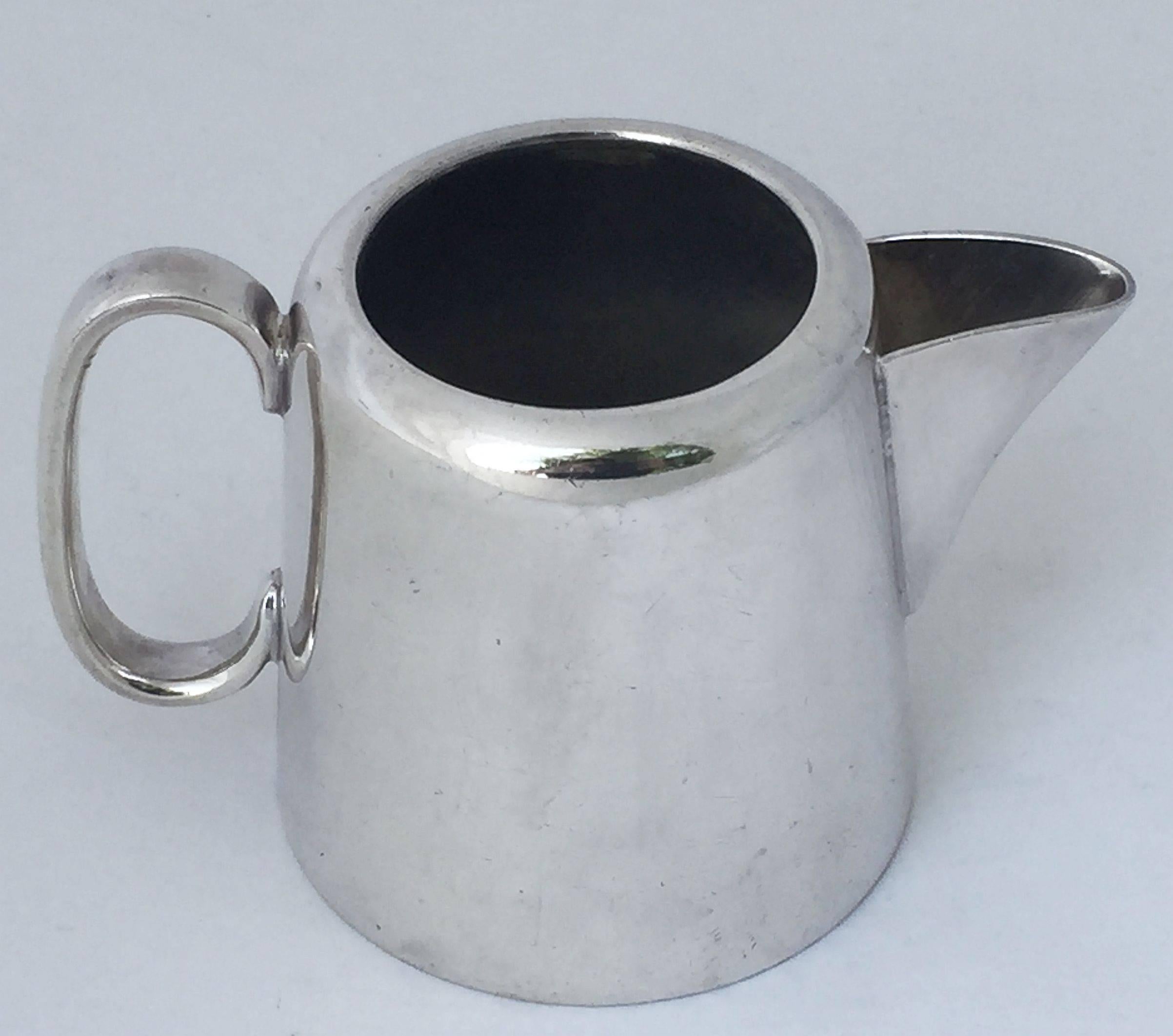 20th Century English Hotel Silver Tea Set